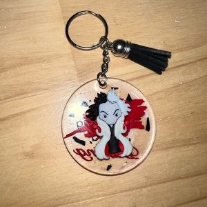 Cruella Keychain